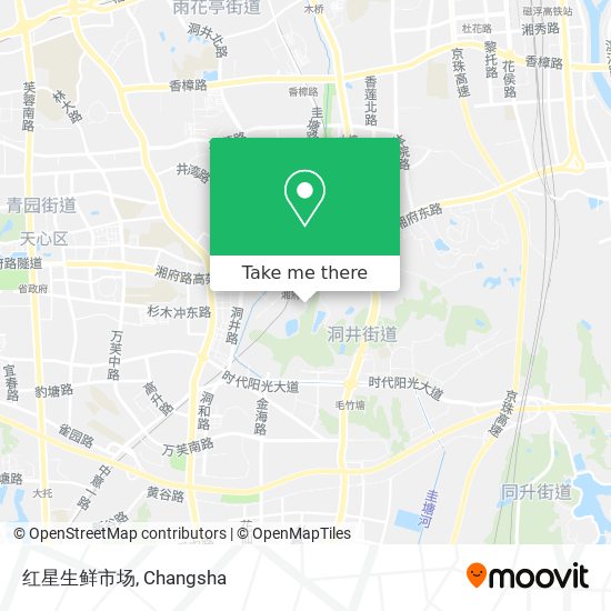 红星生鲜市场 map