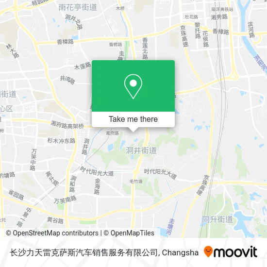 长沙力天雷克萨斯汽车销售服务有限公司 map