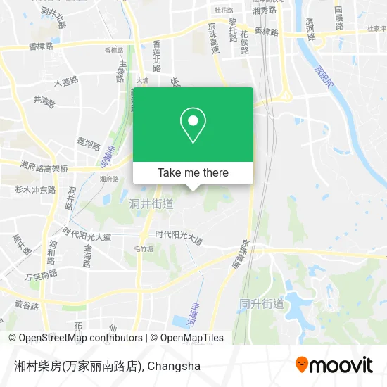 湘村柴房(万家丽南路店) map