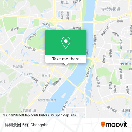 洋湖景园-6栋 map