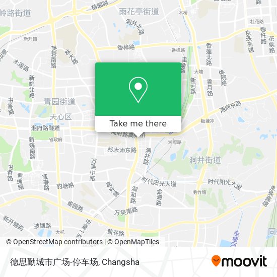 德思勤城市广场-停车场 map
