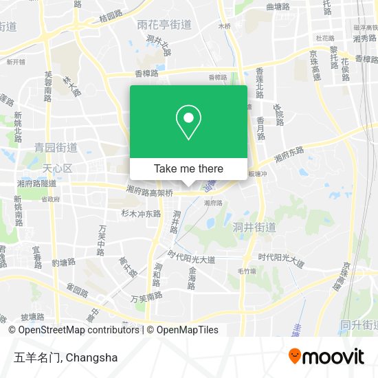 五羊名门 map