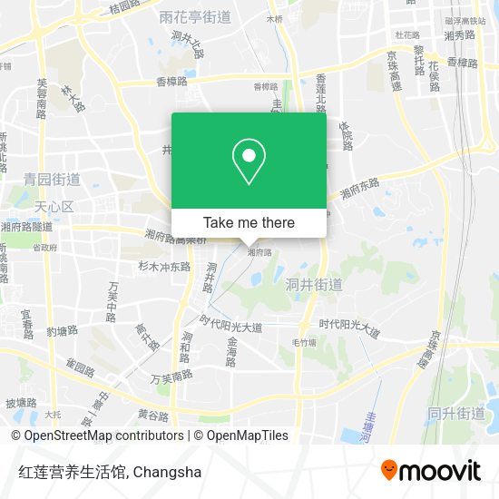 红莲营养生活馆 map