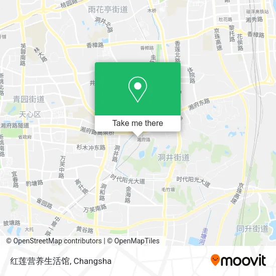 红莲营养生活馆 map