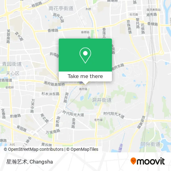星瀚艺术 map