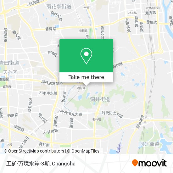 五矿·万境水岸-3期 map