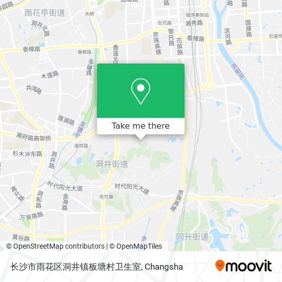长沙市雨花区洞井镇板塘村卫生室 map