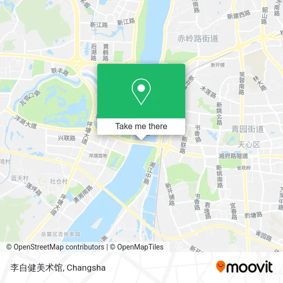 李自健美术馆 map