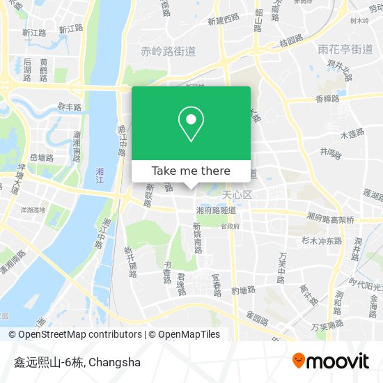 鑫远熙山-6栋 map