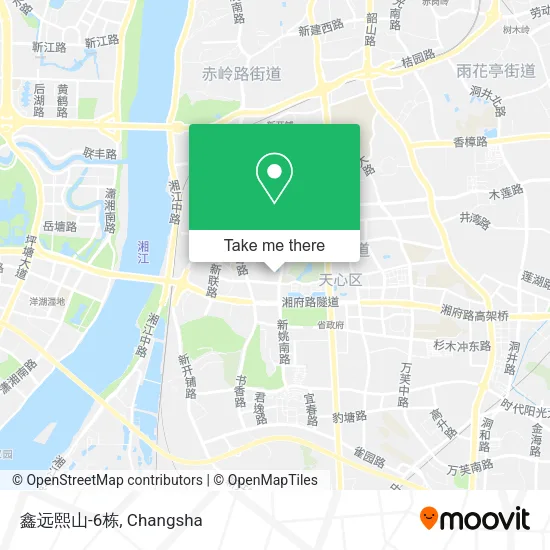 鑫远熙山-6栋 map