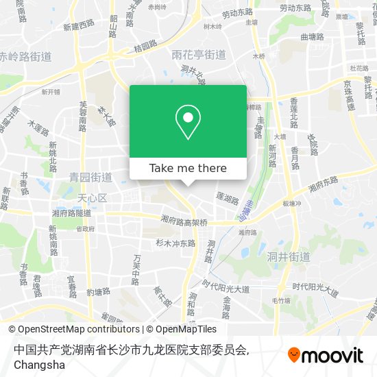 中国共产党湖南省长沙市九龙医院支部委员会 map