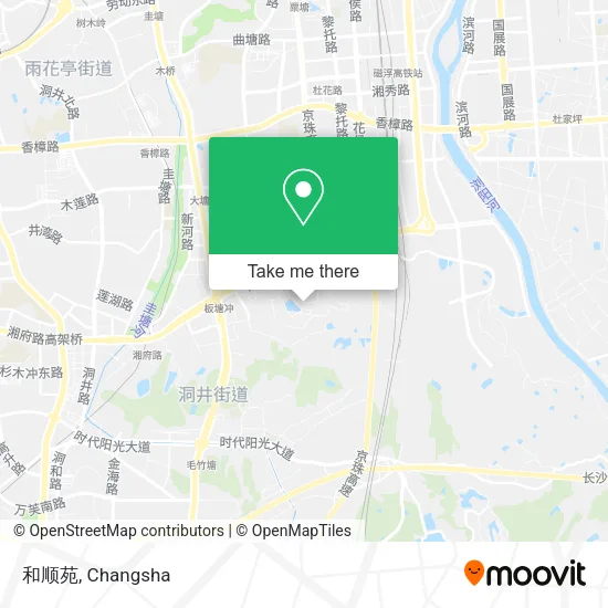 和顺苑 map