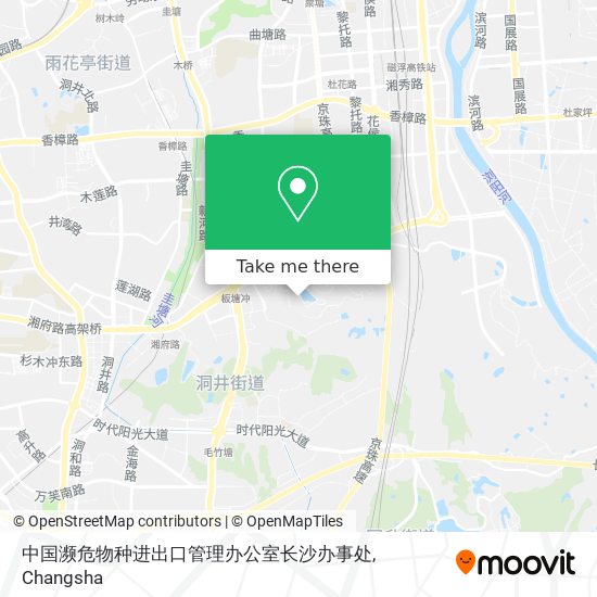 中国濒危物种进出口管理办公室长沙办事处 map