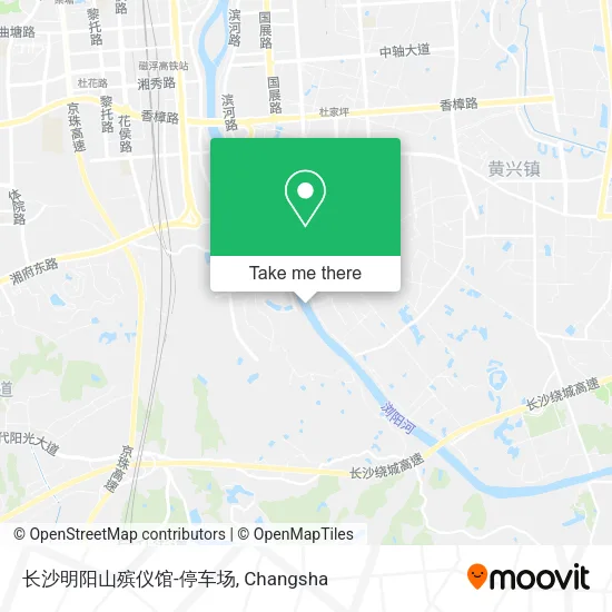 长沙明阳山殡仪馆-停车场 map