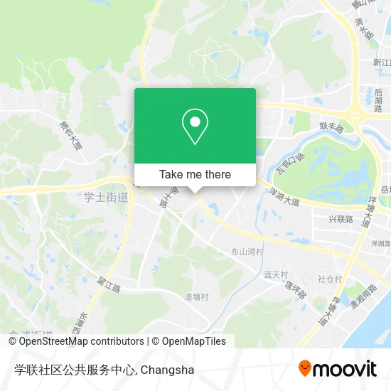 学联社区公共服务中心 map