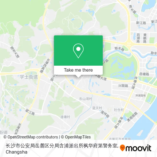 长沙市公安局岳麓区分局含浦派出所枫华府第警务室 map