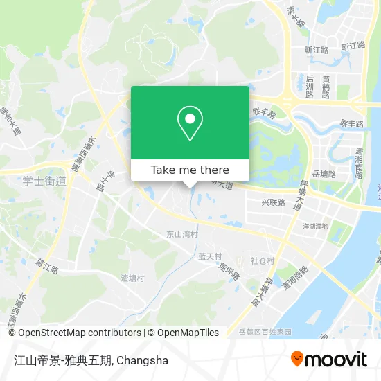 江山帝景-雅典五期 map