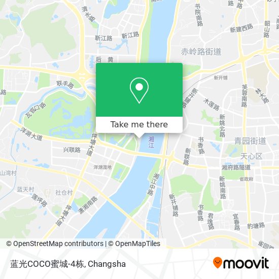 蓝光COCO蜜城-4栋 map