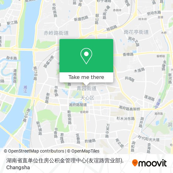 湖南省直单位住房公积金管理中心(友谊路营业部) map
