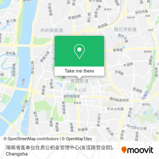 湖南省直单位住房公积金管理中心(友谊路营业部) map