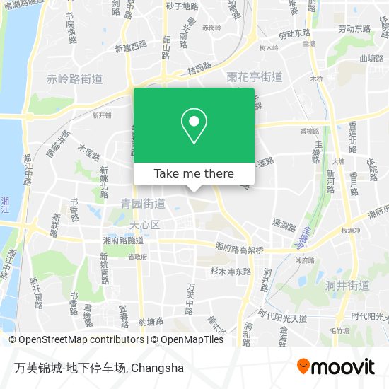 万芙锦城-地下停车场 map