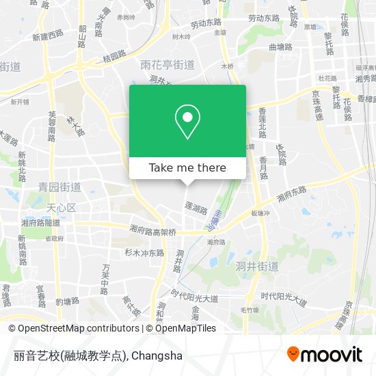 丽音艺校(融城教学点) map