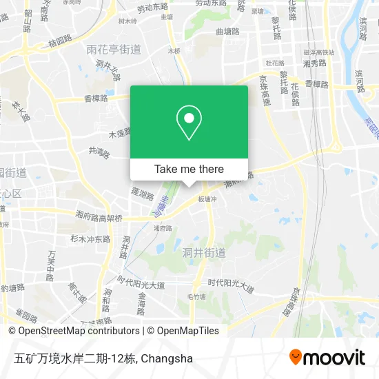 五矿万境水岸二期-12栋 map