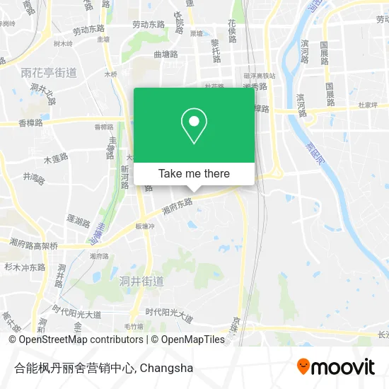 合能枫丹丽舍营销中心 map