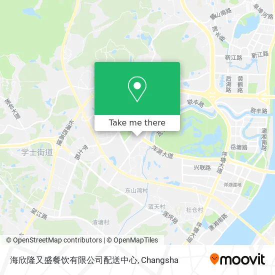海欣隆又盛餐饮有限公司配送中心 map