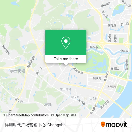洋湖时代广场营销中心 map