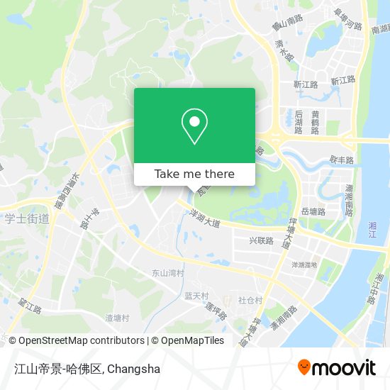 江山帝景-哈佛区 map