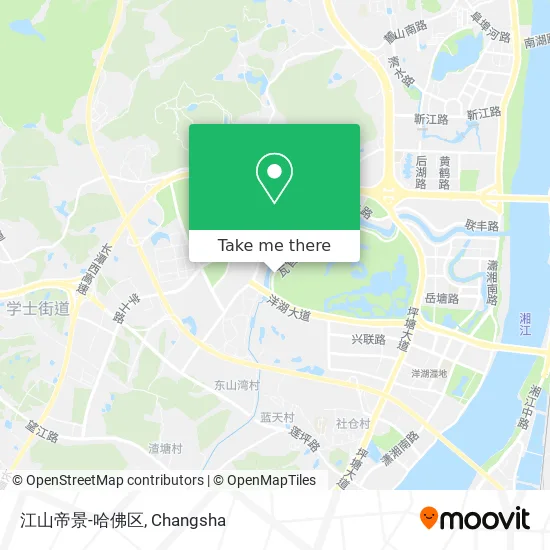 江山帝景-哈佛区 map