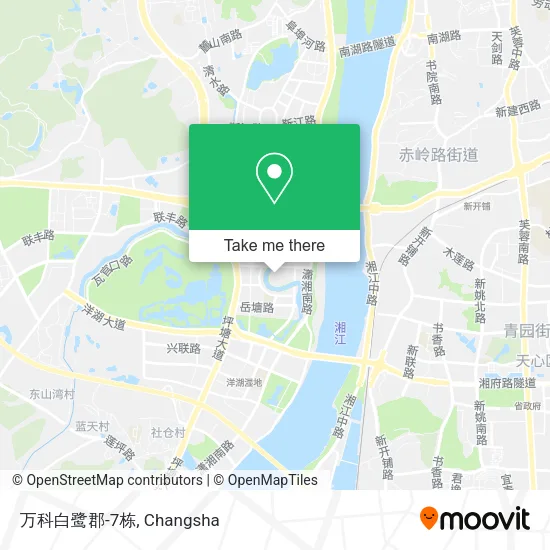 万科白鹭郡-7栋 map