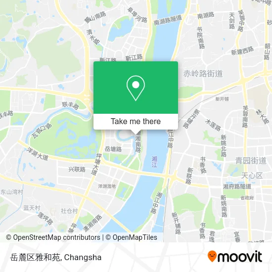 岳麓区雅和苑 map