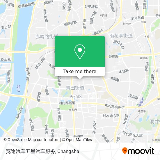宽途汽车五星汽车服务 map