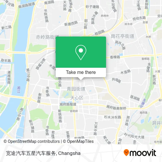 宽途汽车五星汽车服务 map