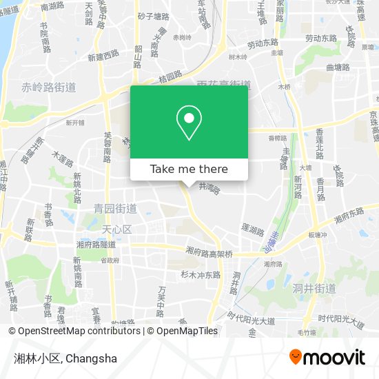 湘林小区 map