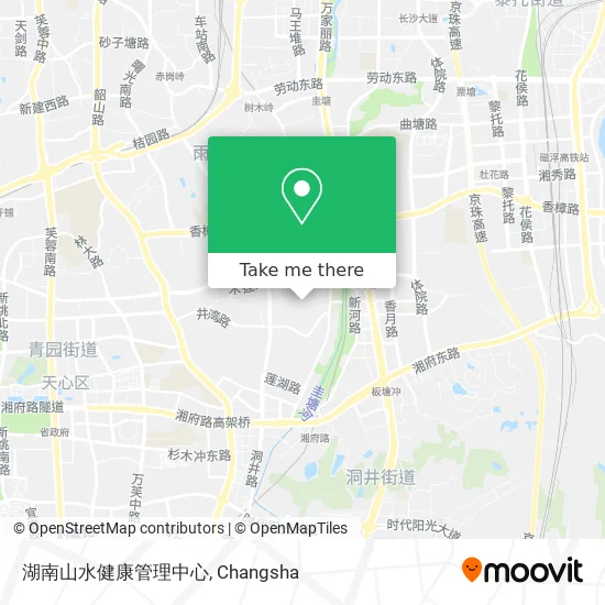 湖南山水健康管理中心 map
