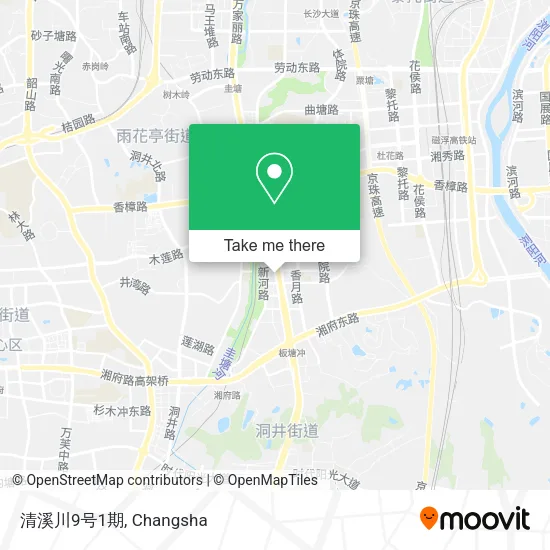 清溪川9号1期 map
