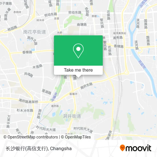 长沙银行(高信支行) map