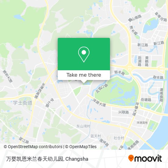 万婴凯恩米兰春天幼儿园 map