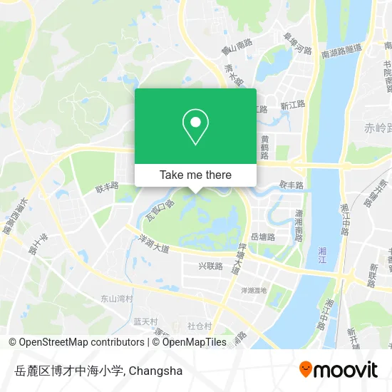 岳麓区博才中海小学 map