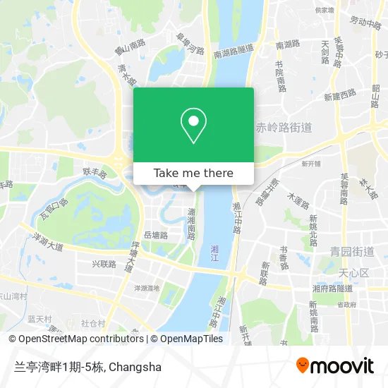 兰亭湾畔1期-5栋 map