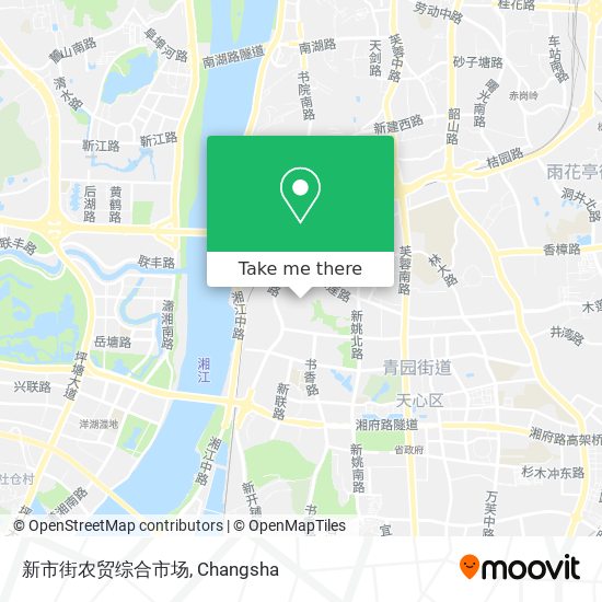新市街农贸综合市场 map