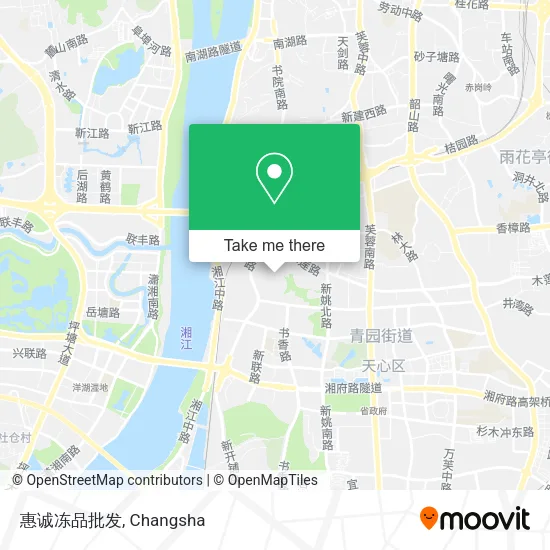 惠诚冻品批发 map