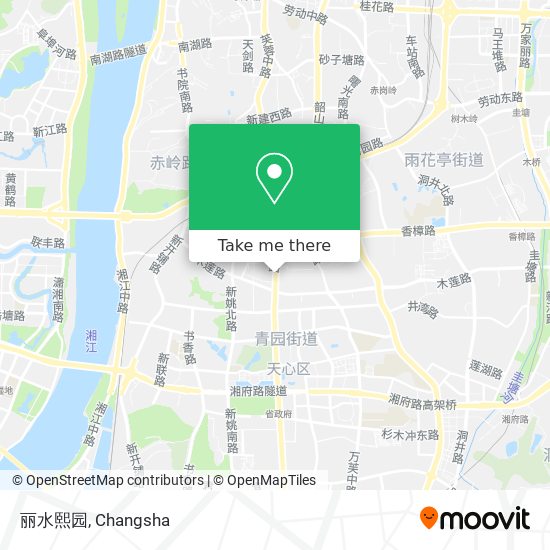 丽水熙园 map