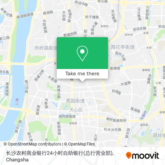 长沙农村商业银行24小时自助银行(总行营业部) map