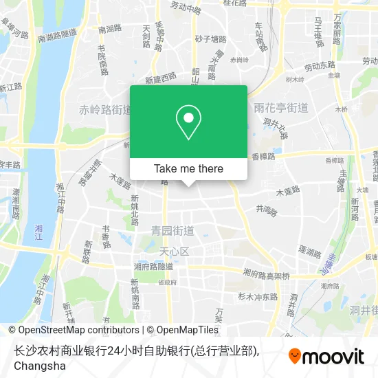 长沙农村商业银行24小时自助银行(总行营业部) map
