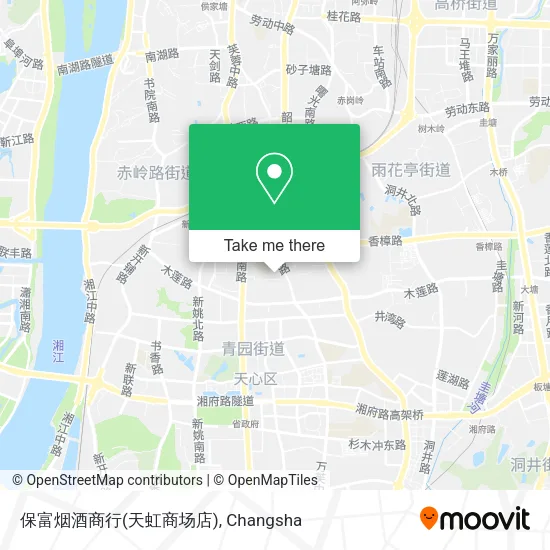 保富烟酒商行(天虹商场店) map