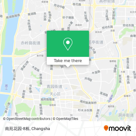 南苑花园-8栋 map